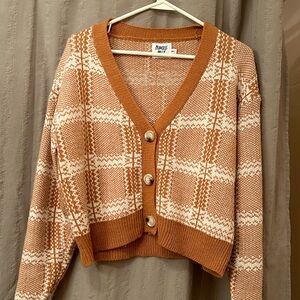 Princess polly orange cardigan